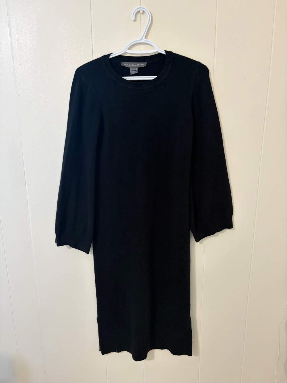Club Monaco Black long Knit Dress- Medium